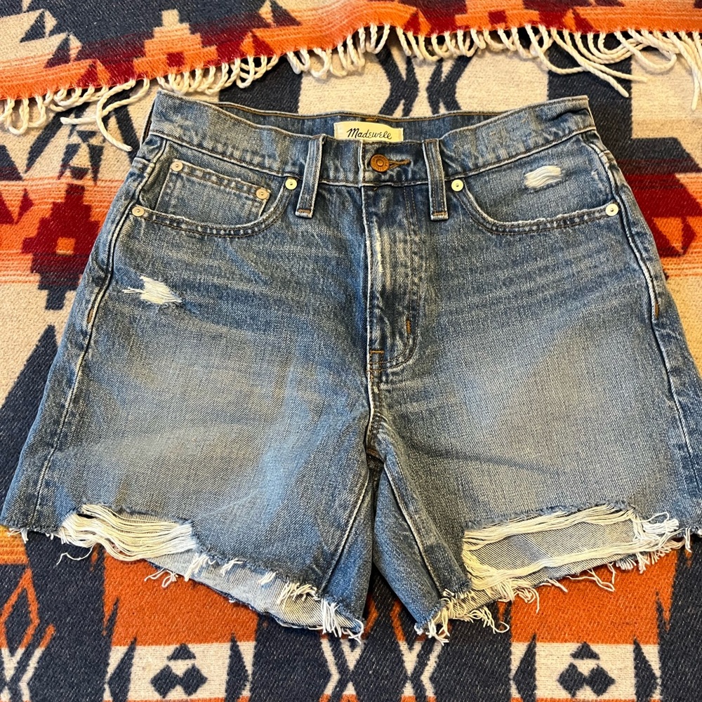 Madewell Relaxed Mid-Length Denim Shorts